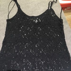 cotton lace pattern tank